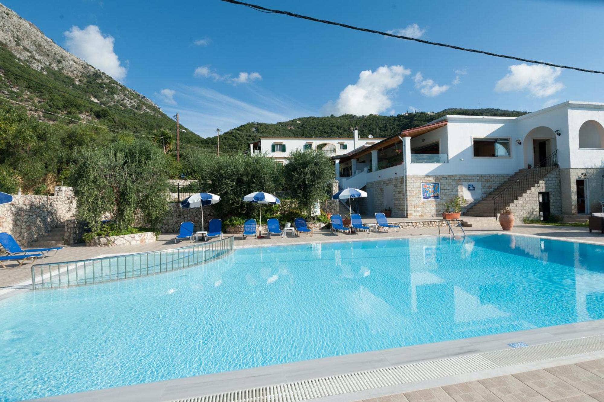 Crystal Blue Hotel, Barbati Exteriér fotografie