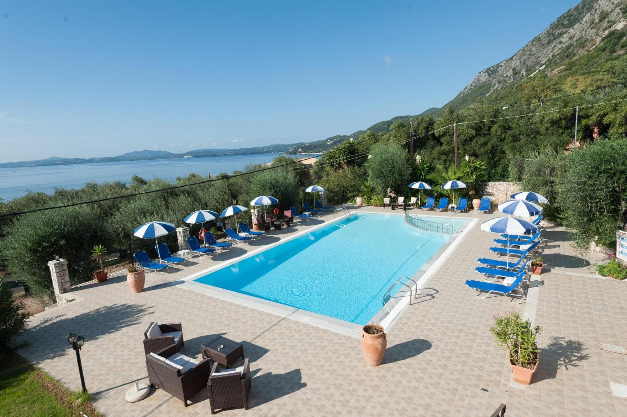 Crystal Blue Hotel, Barbati Exteriér fotografie