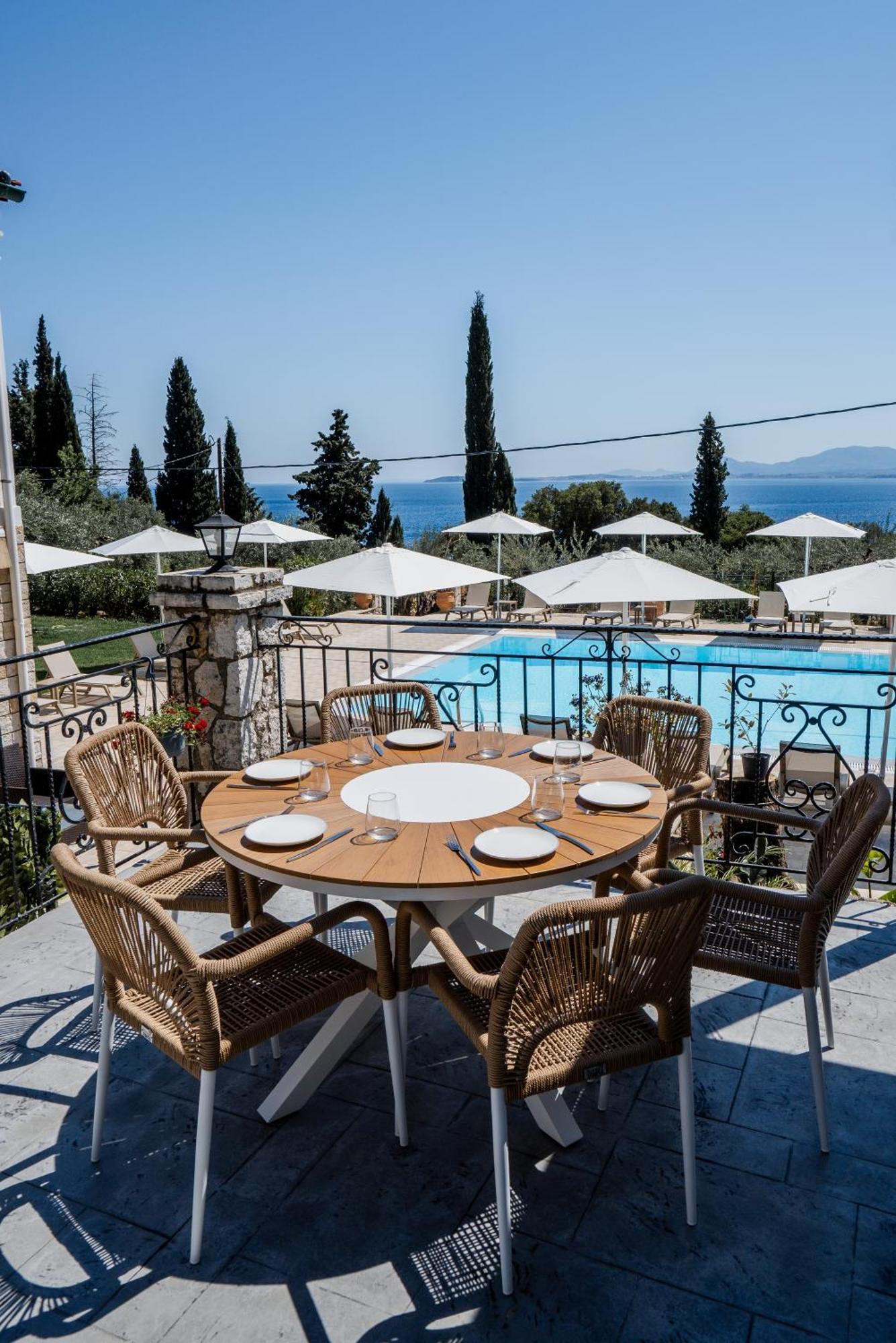 Crystal Blue Hotel, Barbati Exteriér fotografie